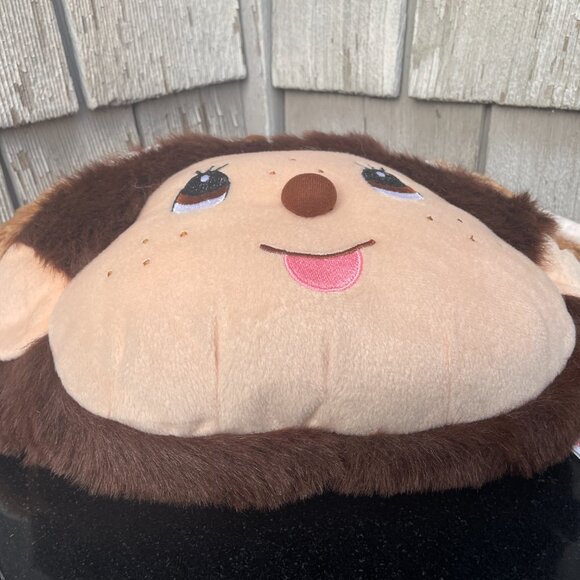 Monchichi Plush Head Pillow Cushion Sekiguchi and Cover - Picture 8 of 11